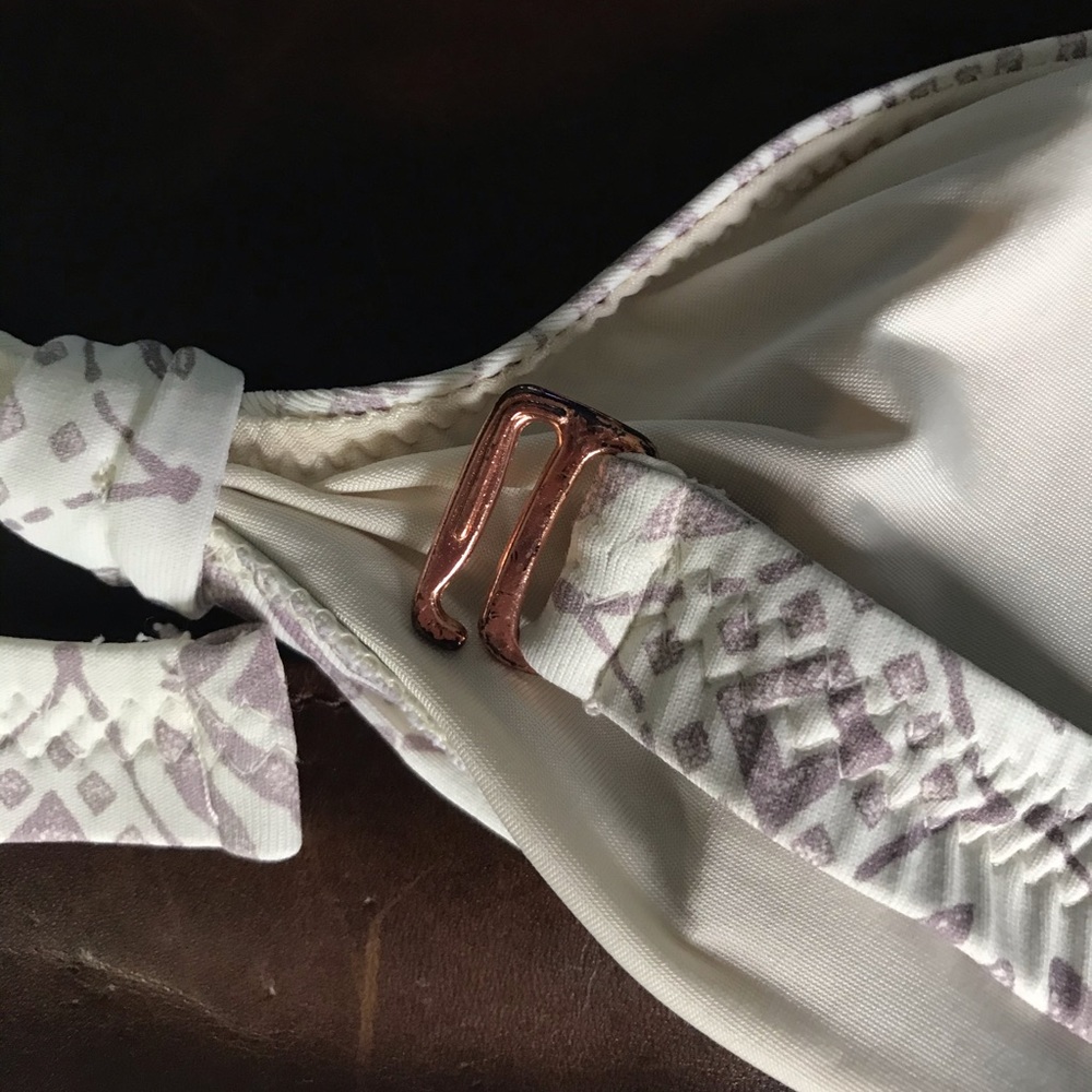 Cream Patterned Eberjey Bikini - image 3